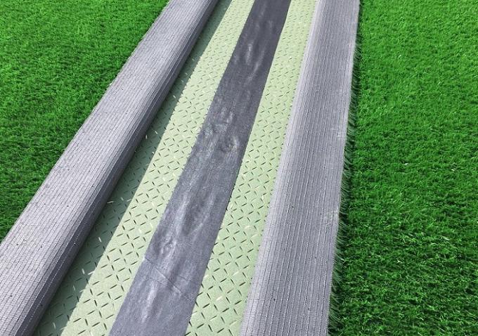 Ο Μαύρος ισχυρό PP τύρφης 20 – 35cm τεχνητό ύφασμα εξαρτημάτων για την τεχνητή εγκατάσταση χλόης