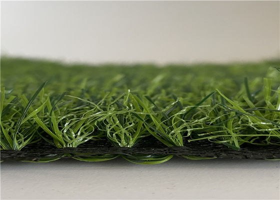 8mm 12mm  Eco Friendly Fake Grass Tiles 5m Wide For Backyard With Dogs 12600 Density Hoarding